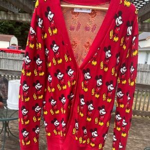 🖤 SOLD 🖤Disney Vintage-STYLED Mickey Mouse Knit Grandpa Sweater